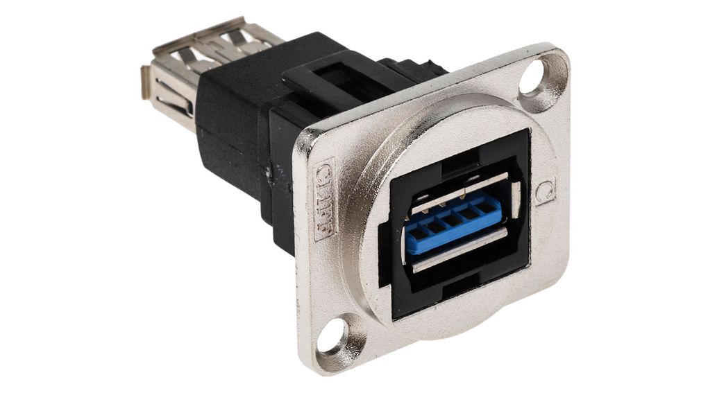 Adaptateur, Droit, Prise USB-A 3.0 - Prise USB-A 3.0